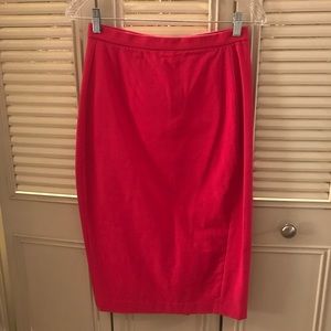 Banana Republic pink pencil skirt